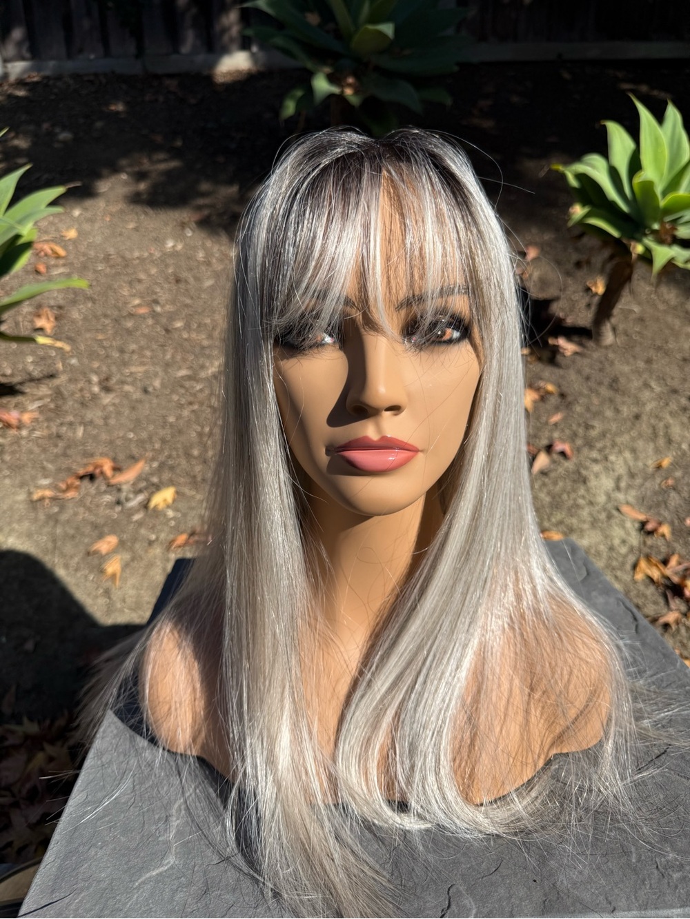 Belle Tress Bossa Nova color Chrome silver wig